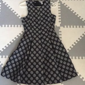 H&M fit and flare dress